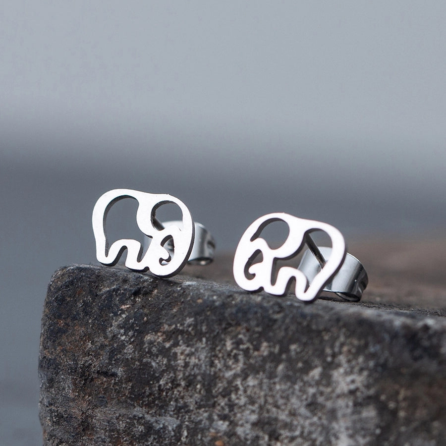 RKL™ Stainless Steel Animal Motif Ear Studs Collection