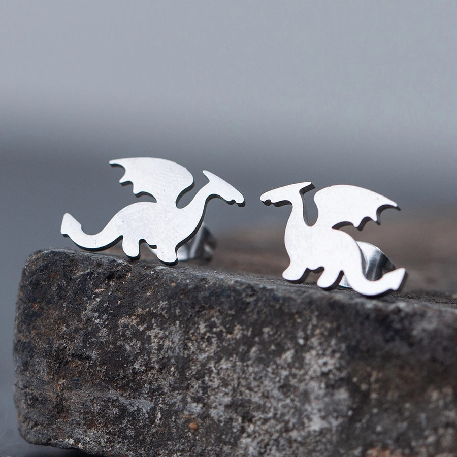 RKL™ Stainless Steel Animal Motif Ear Studs Collection