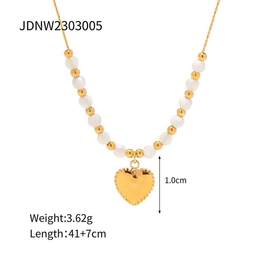 RKL™ Gold-Plated Heart Bracelet & Necklace Set