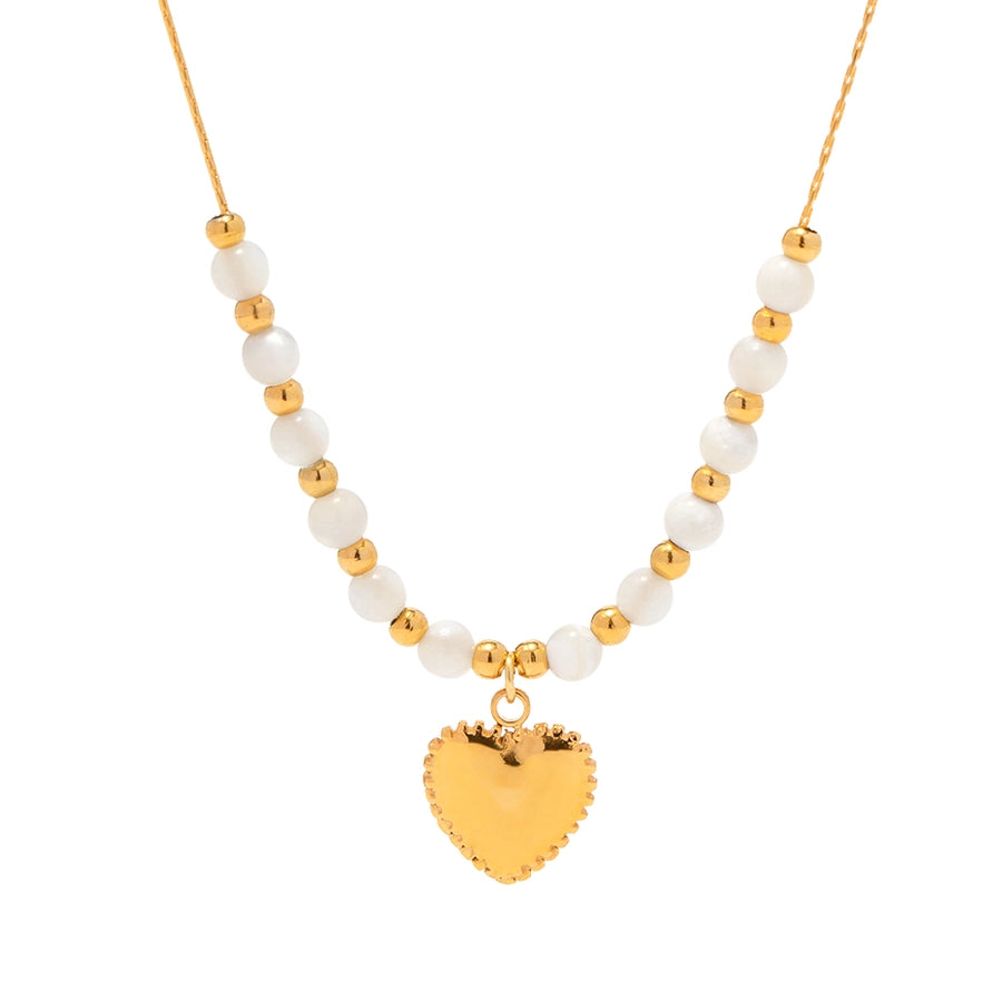 RKL™ Gold-Plated Heart Bracelet & Necklace Set