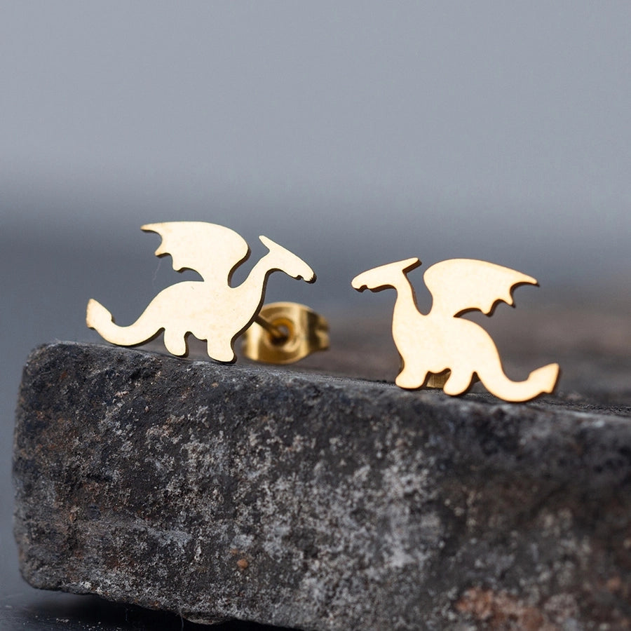 RKL™ Stainless Steel Animal Motif Ear Studs Collection