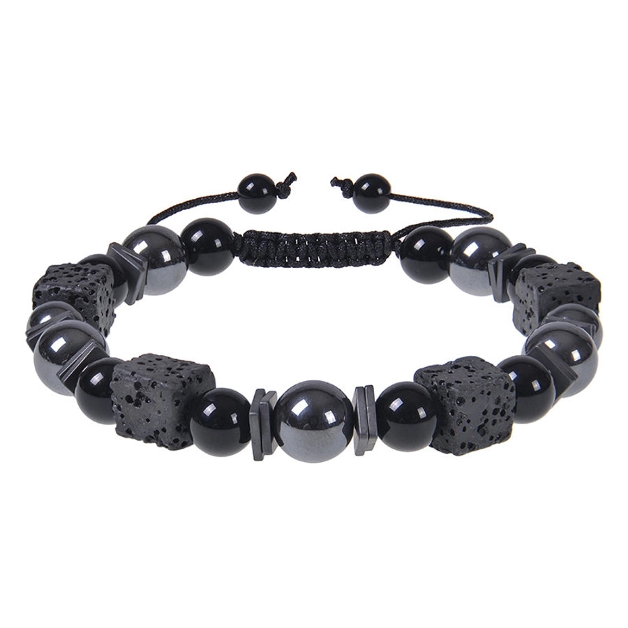 RKL™ Retro Natural Stone Beaded Men's Bracelet