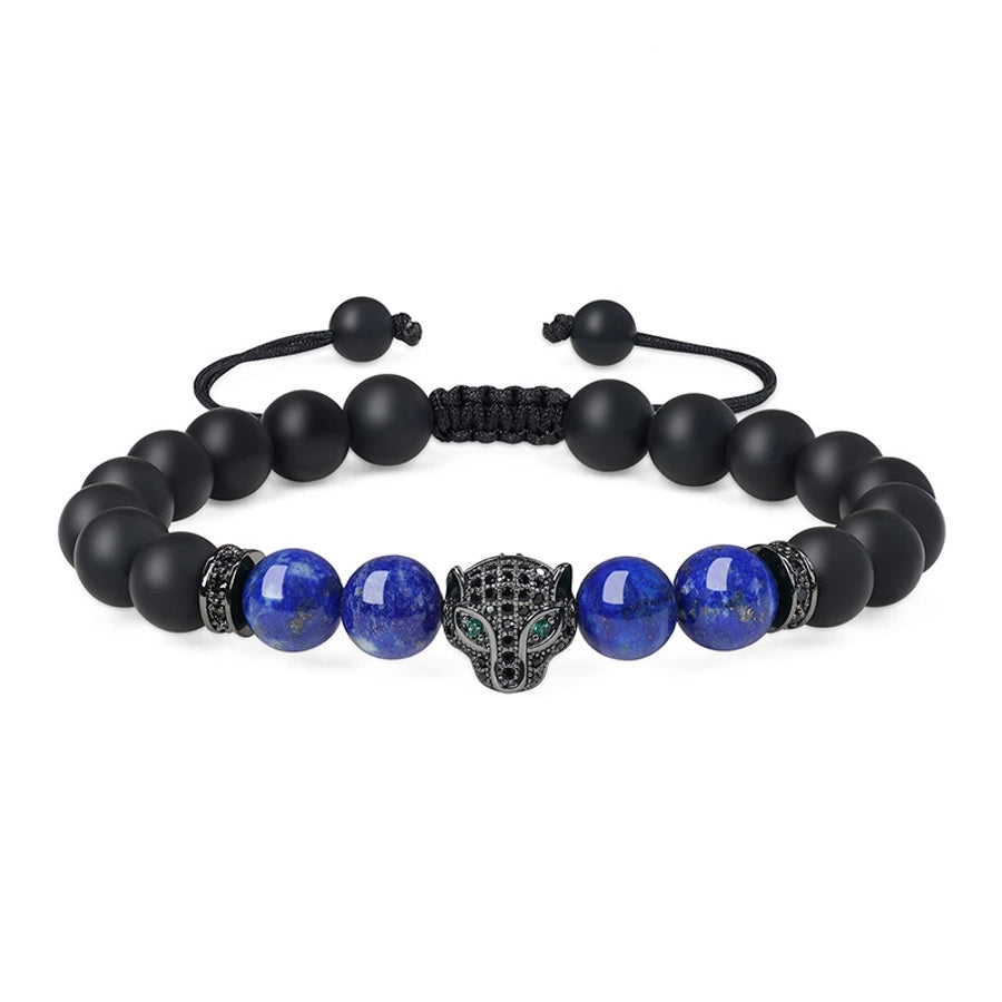 RKL™ Lapis Lazuli Classic Men's Geometric Bracelet