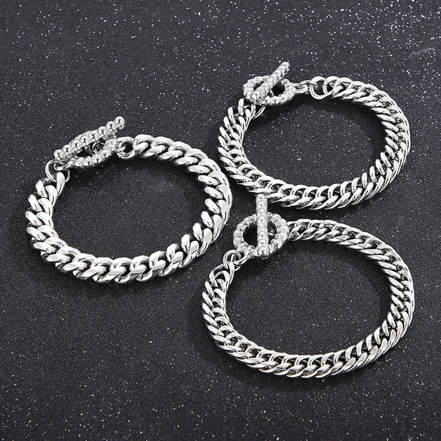 RKL™ Solid Color Stainless Steel Cuban Link Necklace