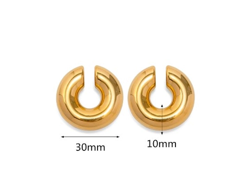 RKL™ Retro French Style Gold Plated Earrings